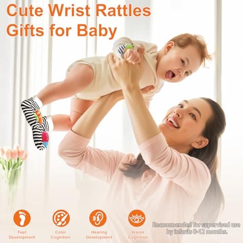 BELIVIUM New Mom Gifts for Women After Birth, Baby Shower Gifts Basket - First Time Mom Postpartum Essentials, Gender Neutral Newborn Gifts Sensory Toys Cotton Lovey - Thumbnail 4