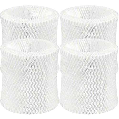 Touyeet Humidifier Replacement Filter Compatible with Canopy Bedside Nursery Humidifiers, Paper Filter Made with Natural Wood Pulp - Pack of 4 - Image 1