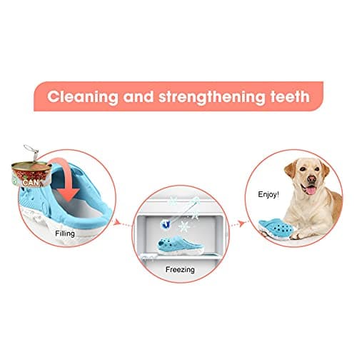 MONDOTOY Dog Chew Toys,Tough Dog Toys for Aggressive Chewers,Durable Rubber Puppy Toy, Interactive Puppy Toys Aggressive Chewers Medium Large Breed - Thumbnail 6