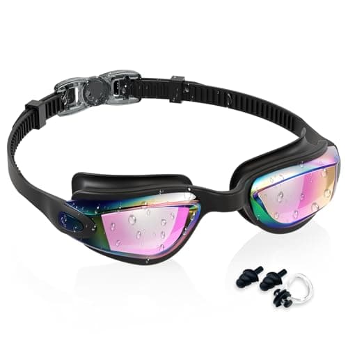 Aegend Swim Goggles - Kids Swimming Goggles for 3-14 Boys Girls Youth No Leaking Clear Vision - Image 1