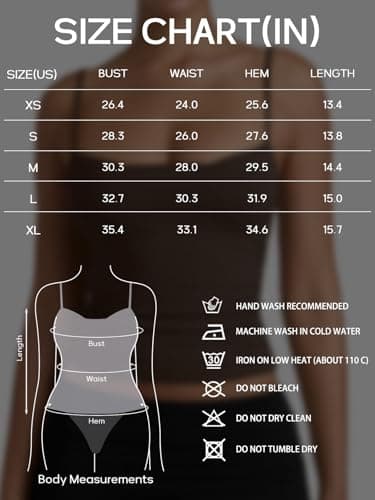 PINKMSTYLE Women Double Layer Spaghetti Strap Tank Tops Sleeveless Camisole Tops Fitted Ruched Cami Shirt Kelly Green Small - Thumbnail 6