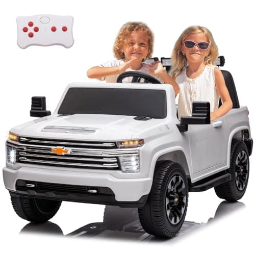 24V Ride on Toys for Kids,2 Seater Ride on Car for Kids Remote Control Kids Electric Cars Kids Driving Car with Bluetooth, Power of Wheel Car for Kids Truck for All Types of Road - Image 1