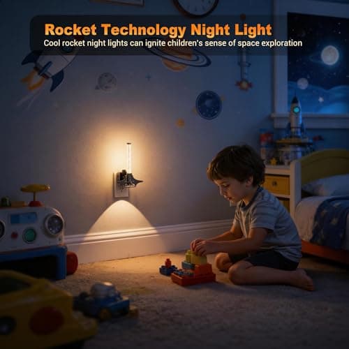JandCase LED Night Light Plug into Wall, Dusk to Dawn Sensor, Dimmable 0-100LM Adjustable Brightness, 3000K Soft White Night Light for Bedroom, Bathroom, Stairway, Hallway, 1 Pack - Thumbnail 6