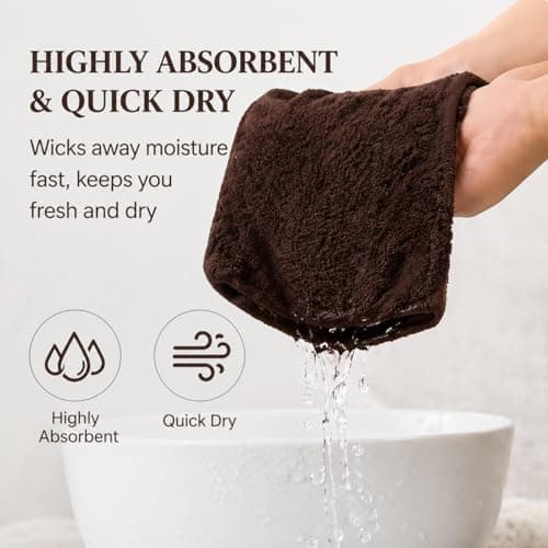 SEISSO 4 Pack Extra Large Bath Towels 63"x35", Bath Sheets for Sensitive Skin 70% Polyester 30% Viscose Fiber from Bamboo, Super Soft, Highly Absorbent & Quick Dry, Oversized Shower Towels - Thumbnail 4