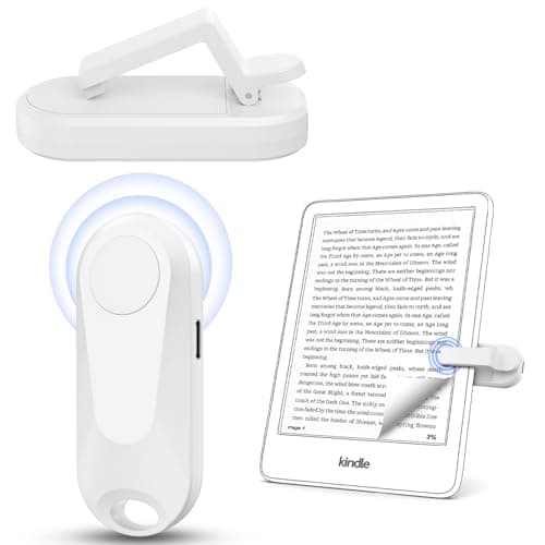 DATAFY [Case-Friendly] Page Turner for Kindle Paperwhite Oasis Kobo eReaders, Camera Camcorder Remote Controls, Page Turner Clicker for ipad Tablets Reading Novels with Wrist Strap Storage Bag - Image 1