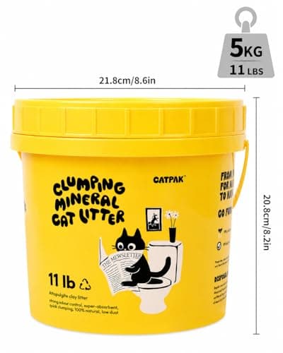 CATPAK Clumping Cat Litter - 100% Natural Attapulgite Clay, Ultra-Low Dust (0.35%), Lock & Dry Technology for a Fresh Home, Fast Clumping & High Absorbency, Eco-Friendly, 6.62 LB(4.5, Kilograms) - Thumbnail 2