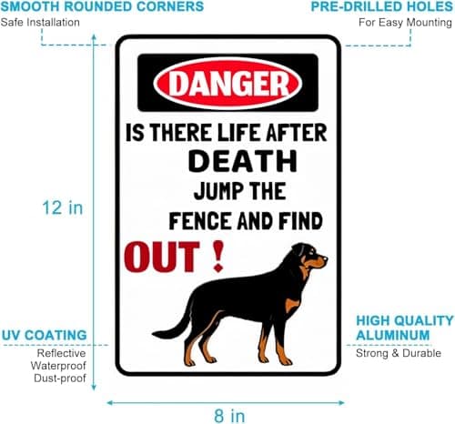 Carastora Vintage Tin Sign Fun Wall Art for the Man Den, Garage, Bar, Home - Cool Gifts for Men, Indoor and Outdoor Decor 12x8 Inch - Thumbnail 6