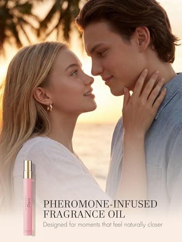PUREU Pheromone Perfume for Women - Long Lasting Saffron Amber & Cedarwood Sophisticated Scent, Luxury Concentrated Extrait de Parfum Spray Oil, Portable Size Signature Scent, 0.41 fl oz (12ML) - Thumbnail 5