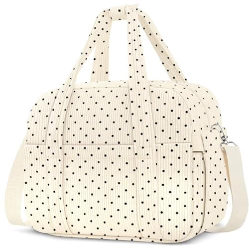 KUBYA Corduroy Lunch Box Lunch Bag for Women Adults Men, Cute Insulated Work Reusable Leakproof Simple Large Lunch Boxes Tote Bag Adults Cooler Bag, with Shoulder Strap - Image 1