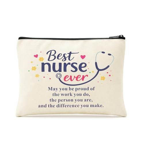 EURGANT Nurse Week Gifts 2026 - Makeup Bag for Nurse, Nurse Essentials for Women, Nurse Week Gift Birthday Gifts for Nurse - Image 1