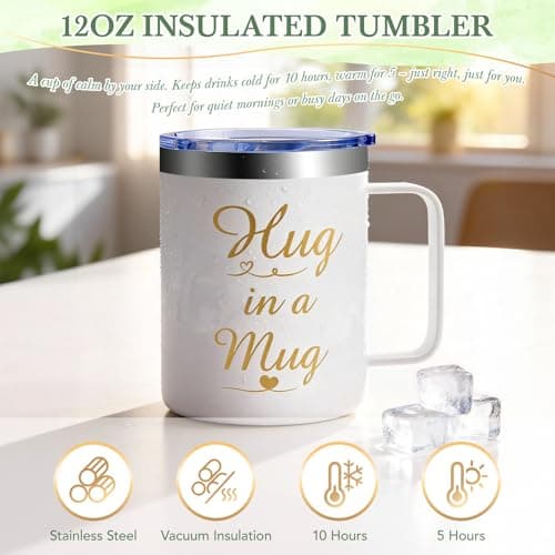 Gift Baskets for Women, 11 PCS Unique Birthday Gifts for Women, Self Care Gift Baskets, Thank You, Get Well, Sympathy Inspirational Friendship Gifts for Mom, Grandma, Wife, Sister, Friends - Thumbnail 5