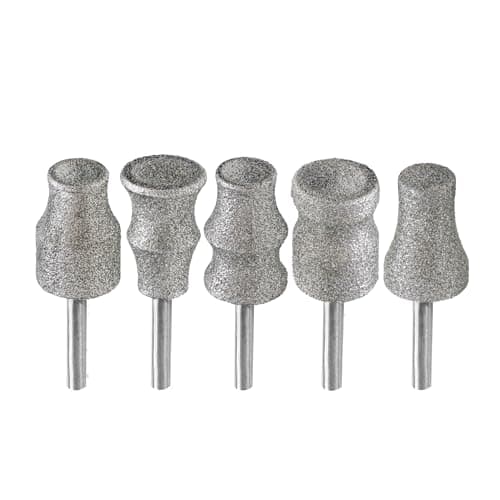 Diamond Rotary Pet Nail Grinder Bits Dog Nail Grinder Replacement Head -5PCS 1/8" Replacement Grinder Wheel for Animals Nail Care(Mixed) - Image 1