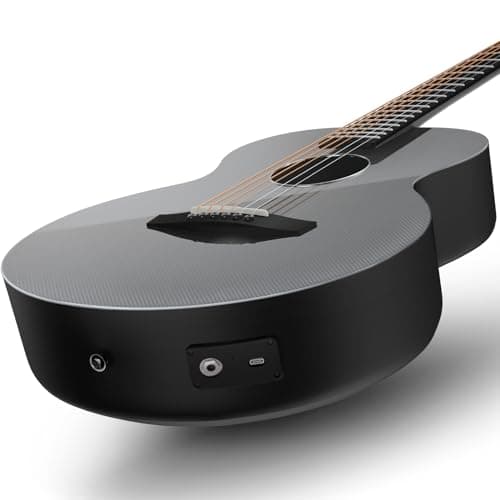 Enya Acoustic-Electric Guitar X3 Pro Mini Carbon Fiber Travel Guitar - 36" 3/4 Size with Built-in Effects & Wireless Speaker, Includes Gig Bag & Cables - Ideal for Professional & Stage Performance - Thumbnail 6