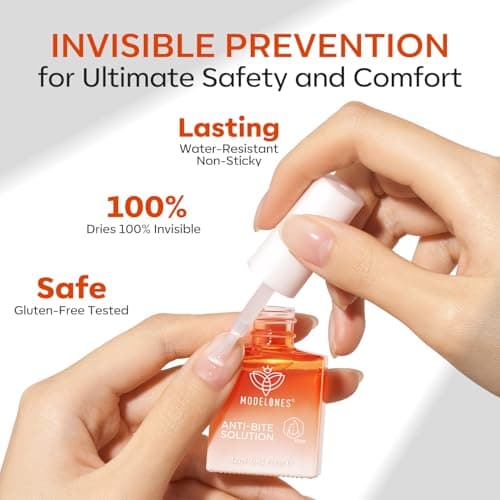 modelones Nail Biting Prevention for Kids Thumb Sucking Deterrent Quick Dry Bitter No Bite Nail Polish for Nail Care Stop Biting Nails 0.41 fl oz - Thumbnail 5