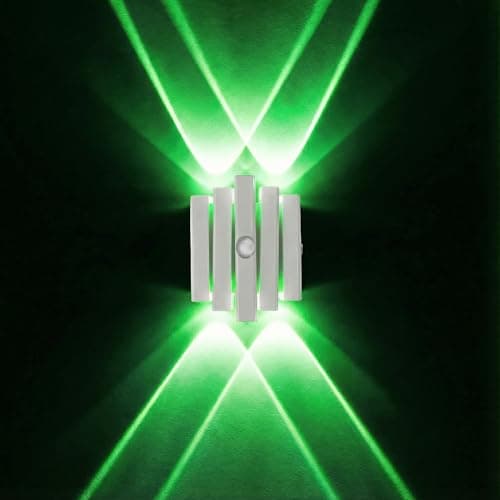 ZSYZDL Rechargeable Motion Sensor Night Light, Magnetic RGB Color Changing LED Ambient Lighting, Compact Battery Operated Indoor Wall Light for Hallway, Stairs, Bathroom & Kids Room (USB-C) - Image 1