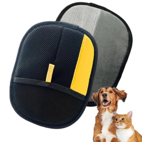 2026 Pet Hair Removal Glove for Cats & Dogs, Reusable Pet Grooming Glove, Easy Shed Hair Remover for Short Long Fur, Dog Cat Deshedding Gloves for Home Furniture Cleaning (1 Pcs) - Image 1