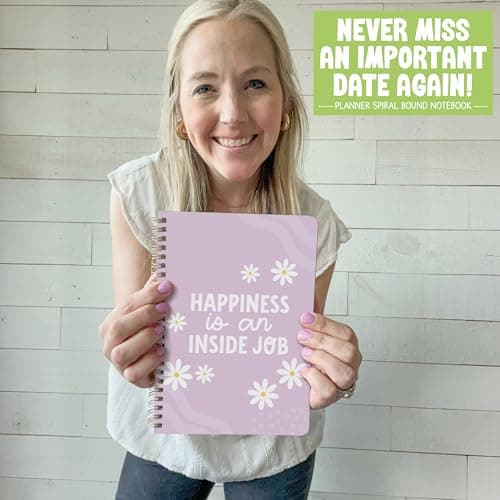 Undated Daily Planner Notebook - Undated Planner Notebooks, Daily To Do List Planners, To Do List Notebook for Work Organization, Day Schedule Planners for Kids and Adults - Thumbnail 6