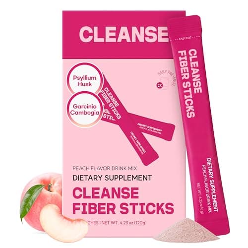 dr.blet Soluble Fiber GLP-1 Friendly 20 Packets on the go to Support Weight Management & Gut Health, Peach Flavor, Korean Beauty with Psyllium Husk Powder Drink Supplement - Image 1