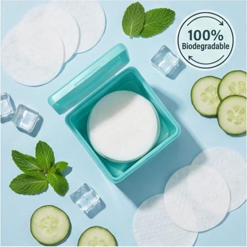 Body Restore Niacinamide Cooling Jelly Toner Pads – Mothers Day Gifts for Mom, Korean Skin Care, Face Wipe with Hyaluronic Acid, Birthday Gifts for Women – Cooling Jelly - Thumbnail 4