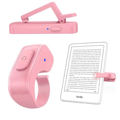 DATAFY Case-Friendly Remote Control Page Turner Ring for Kindle Paperwhite Oasis Scribe Kobo eReaders, iPhone iPad Tablets, Camera Camcorder with Storage Bag - Image 1
