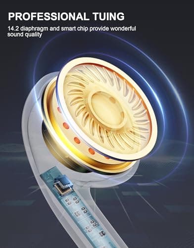 USBC Headphones for iPhone 17 16 15，for Apple Headphones Wired with Microphone & Remote Control [Clear Call], Wired Ear Buds USB C HiFi Bass Earphones for Samsung S25 S24 Ultra,ipad,Pixel 9 [2 Pack] - Thumbnail 3