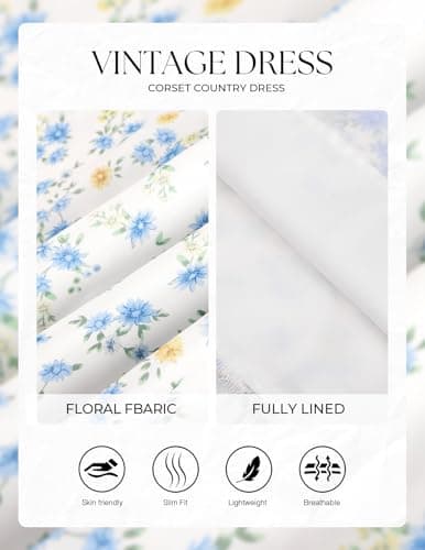 Belle Poque Floral Dress for Women 2026 Summer Sleeveless Flowy Ruffle Midi Dresses Elegant Wedding Guest Dress Medium - Thumbnail 6