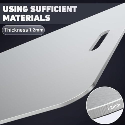 304 Stainless Steel Cutting Board, Non Toxic Cutting Boards for Kitchen, Dishwasher Safe and Hygienic Heavy Duty Chopping Board for Meat Vegetable Fruit(15"x 11",13"x 9",10"x 6") - Thumbnail 3