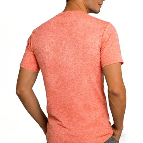 AJGAI 2&5 Pack Men's Sports T Shirts,Crew Neck Breathable Quick-Dry Short Sleeve, Lightweight Tee for Athletic Running - Thumbnail 4