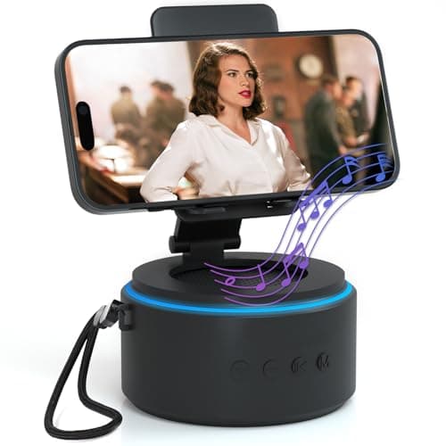 Gifts for Him Husband Men Dad - Bluetooth Speaker with Phone Stand, Anniversary Birthday Gift for Boyfriend Man Women Teen Boy - Ideal for Home/Kitchens/Outdoor/Desk