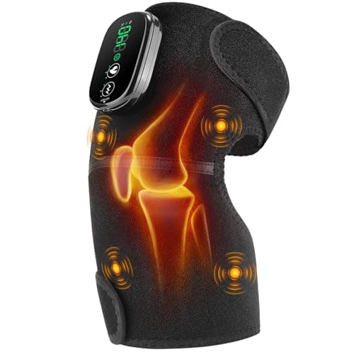 Cordless Knee Massager, FSA Eligible Items, Knee Heating Pad for Pain Relief, Arthritis, Joint Support - Heated Knee Brace for Elbow Shoulder, HSA Approved Products Only - Image 1