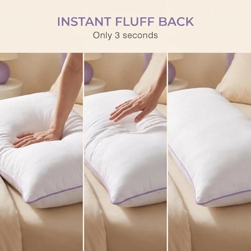 Wuuyuef 14x36 Pillow Insert Set of 1, Hypoallergenic Lumbar Pillow Inserts,Soft Rectangular Cushionfor Couch, Sofa – Oeko-TEX Certified Virgin Down Alternative Filling, Machine Washable - Thumbnail 6