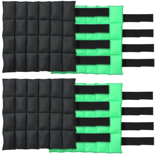 Libbipaw Reusable Gel Horse Ice Boots (Set of 4) - Adjustable Leg Wraps for Cooling Relief on Hocks, Knees & Ankles, Durability & Cooling in Active Horses