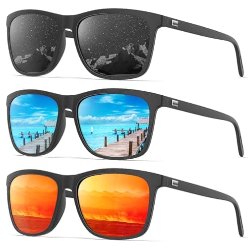 KALIYADI Mens-Sunglasses Polarized Sunglasses-Men Women: Classic Sun glasses with UV400 Protection for Driving Golf Fishing - Image 1