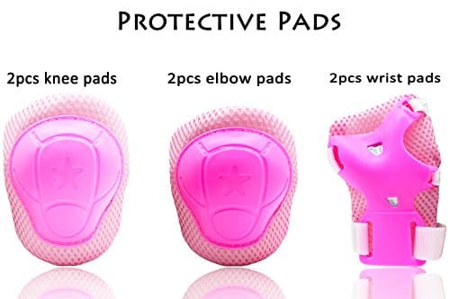 Girl Helmet for Bike,Kids Bike Pink Helmet for Girls Approximately Ages 3-10 Years Adjuastable and Multi-Sport, from Toddler to Kids CPSC Certicated - Thumbnail 3