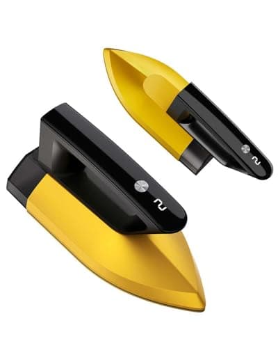 G11 Portable Steam Iron for Clothes, 1200W Compact Lightweight Iron with Powerful Steam, 15s Fast Heat-Up, 180° Rotating Handle, 8ft Cord, Auto Shut-Off for Home & Travel（yellow) - Image 1