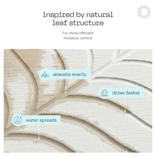 Deepstone Stone Bath Mat – Large Diatomaceous Earth Mat, Non-Slip Quick Dry and Super Absorbent Diatomite Mat for Bathroom and Shower, Easy to Clean Modern Bath Stone Mat, 24 x 16 in (White) - Thumbnail 6