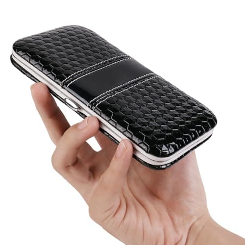 Nail Clippers Kit Women's Accessories,Manicure Pedicure Kit Professional Grooming Kits,Nail Care Tools with Travel Case Gifts for Men Women - Thumbnail 2