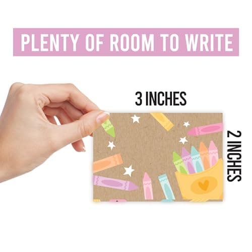Self Adhesive Name Tags Sticker -56 Student Nametags Sticker, Cubby Name Tags for Classroom Decor, Classroom Labels for Bins, Reunion Baby Shower Birthday Party Supplies, Kraft Sticky Locker Tags - Thumbnail 4