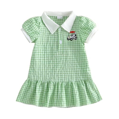 Toddler Girl Dress Kids Short Sleeve Dresses Outfits for Kids