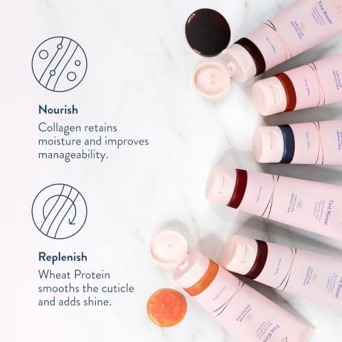 eSalon Color Depositing Hair Color Booster Treatment - Tint Rinse Hair Toner & Enhancer - Professional-Grade Mask - Apply with Shampoo & Conditioner (Mahogany Copper) - Thumbnail 5