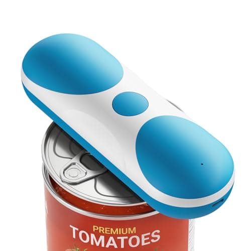 Electric Can Opener, One-Touch Automatic Can Opener, USB Rechargeable Electric Can Opener for Seniors with Arthritis- Cordless Battery Powered, Side Cut, Smooth Edge, Handsfree, for Any Size Cans - Image 1