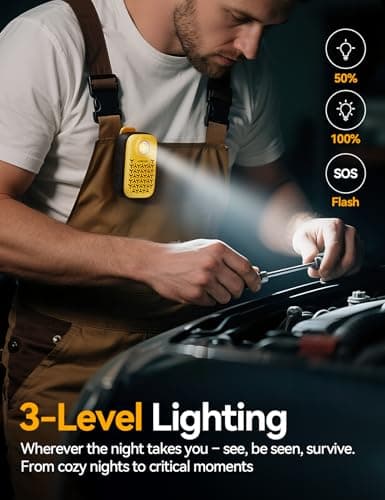 JOYROOM Wearable Bluetooth Speakers, Clip-On Wireless IP67 Waterproof Small Portable Magnetic Speaker with Light, Clean Sound/Bluetooth 5.4/ENC Built-in Mic/Lightweight Speaker for Outdoor/Work - Thumbnail 6