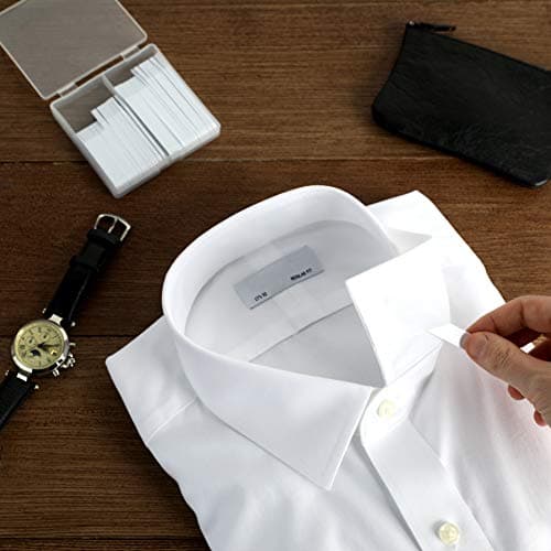 100 Plastic Collar Stays For Men Dress Shirt in Plastic Box (25-2", 25-2.2", 25-2.5", 25-2.7") - Thumbnail 6