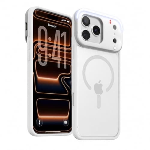 Magsafe iPhone 17 Pro Max Case, with Selfie Light IR Hidden Camera Detector - Image 1