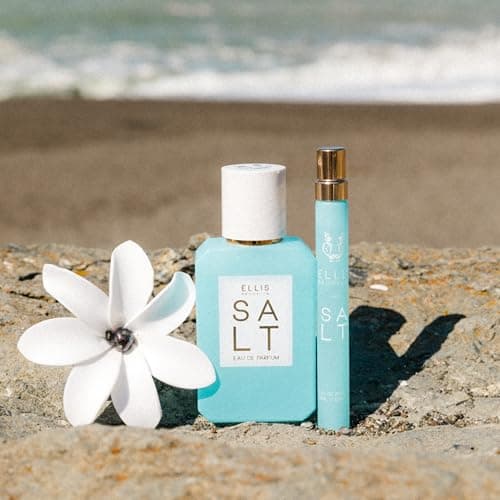 Ellis Brooklyn Salt Eau de Parfum, Travel Spray, Fragrance For Women with Ambergris, Tahitian Tiare, Ylang Ylang & Sandalwood - Tropical - Vegan, Cruelty-Free Paraben-Free – 10ml / 0.33 Fl Oz - Thumbnail 2