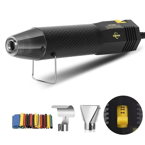 350W Heat Gun 2-Temp 392°F/662°F Hot Air Gun for Crafts & Shrink Tubing - Image 1