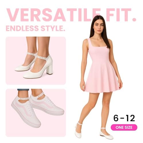 Hidey Style Premium White Austrian Crystal White Socks for Women (1 Pair), Stylish Anklet for Women - Breathable Women’s Socks - Thumbnail 5
