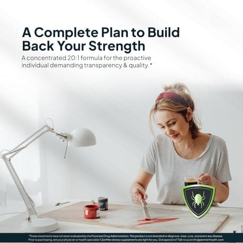 Zenmen Daily Tick Guard Immune Support Supplement - Improved Formula - Japanese Knotweed, Cat's Claw, Chinese Skullcap, Cryptolepis Sanguinolenta, Sweet Wormwood - 180 Vegan Capsules, Made in The USA - Thumbnail 2