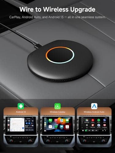 MYATOTO Magic AI Box, Wireless CarPlay/Android Auto Adapter, Car Video Box Supports for Netflix/YouTube/TikTok/TF Card, DriveChat AI Smart Box with GPS/Dual Bluetooth - Thumbnail 3