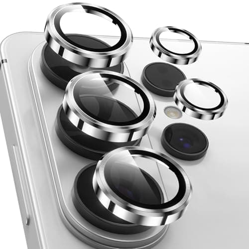 YWXTW Camera Lens Protector for Samsung Galaxy S26 Ultra, [5X Stronger] Individual Metal Ring Tempered Glass Camera Cover for Galaxy S26 Ultra Accessories, Anti Scratch, 1 Set - Image 1